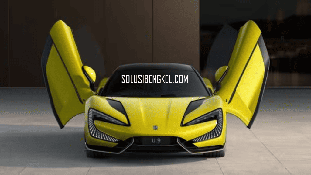 Supercar Listrik BYD Yangwang U9 Bisa “Terbang” Lewati Rintangan